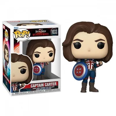 Funko Pop Marvel Doctor Strange Multiverse of Madness Captain Carter