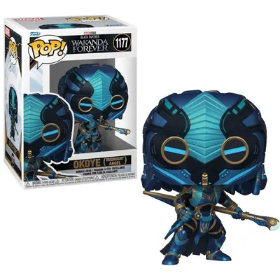 Funko Pop Marvel Black Panther Wakanda Forever Okoye Midnight Angel