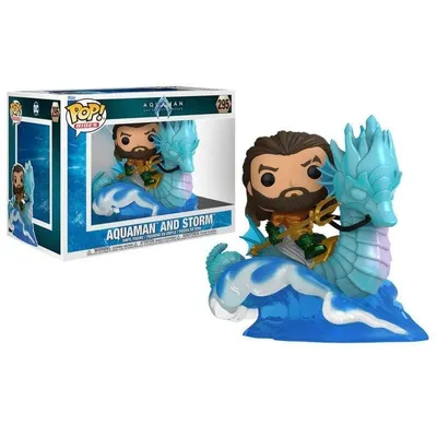 Figur Deluxe Funko Pop! Aquaman im Sturm DC Comics