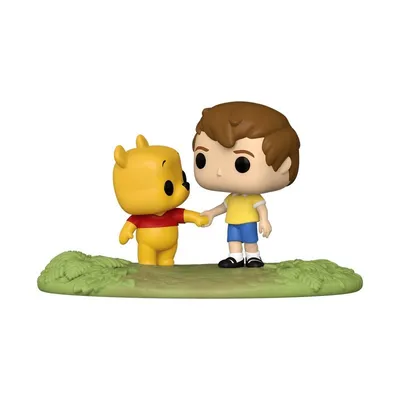 Funko Sammelfigur Christopher Robin mit Winnie the Pooh Vinyl 115mm Mehrfarbig