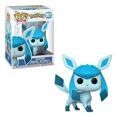 Funko Glaceon 69080 Vinyl 100mm Pokémon Videospiel Edition Sammelfigur