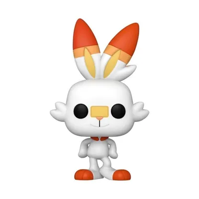 Sammelfigur Funko Scorbunny Pokémon Vinyl Multifarben 105mm Fensterbox