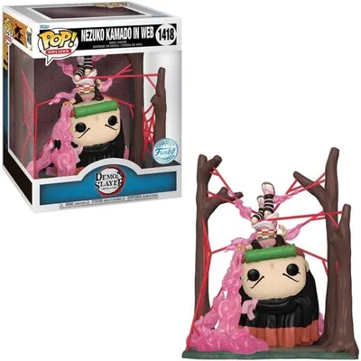 Funko Pop Animation Demon Slayer Nezuko Kamado in einem Netz