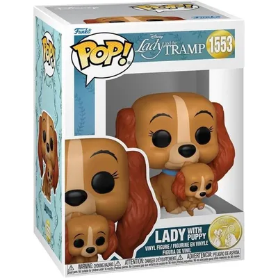 Figurine Funko Pop Disney Lady und der Vagabund Lady mit Welpe