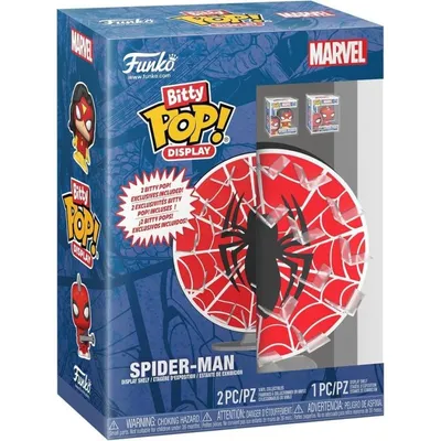Figur Funko Pop! Bitty Spider-Man Web mit Spider-Woman und Spider-Punk
