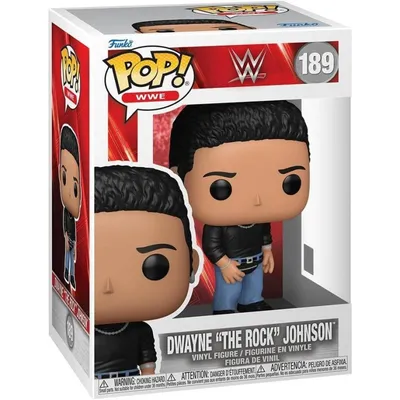 Figurine Funko Pop! WWE Dwayne The Rock Johnson mit Gürtel