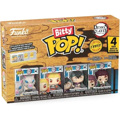 Figur Funko Bitty Pop! 4 Pack Demon Slayer Inosuke Hashibira