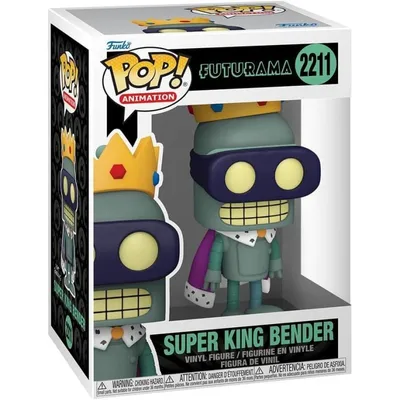 Figur Funko Pop! Vinyl Super King Bender aus Futurama