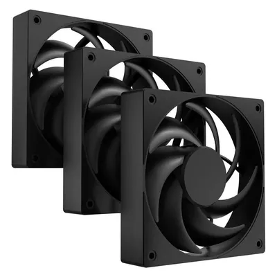 Kühlung Luft Fury PWM 120mm SAI S12 Set 3 Stück schwarz