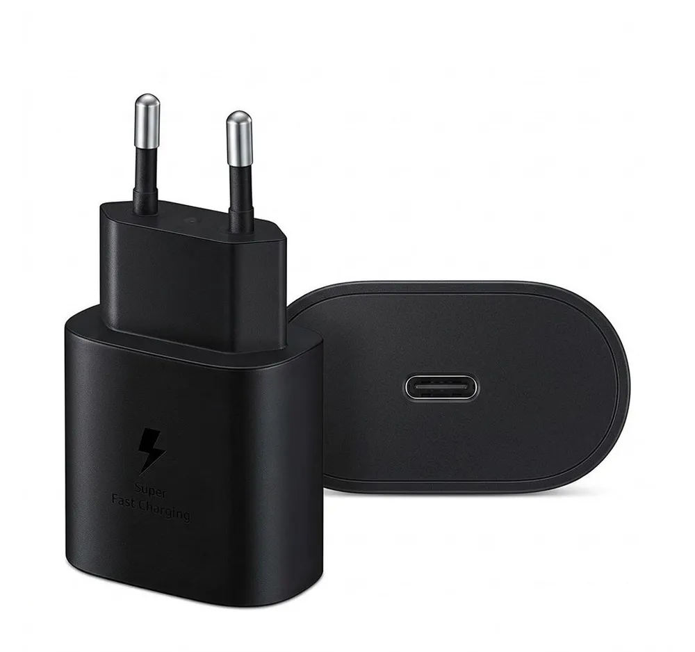 Futurea 25W USB-C Power Adapter Ladestecker Schnellladegerät für Samsung Smartphone-Ladegerät (3000 mA, 1-tlg., Samsung Galaxy S26/S25/S24/S23/S22/A55/A35/A25/Z Fold/Flip, Fast Charging - 25W Schnellladen - Universell Kompatibel)