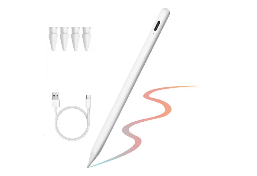Futurea Eingabestift iPad Pencil Stylus Stift Apple Pencil für Apple iPad Pro Air Mini (Set, 1-St) Kompatibel mit iPad 6–11, Air 3–7, Pro 11/12,9, Mini 5/6, M4/M3