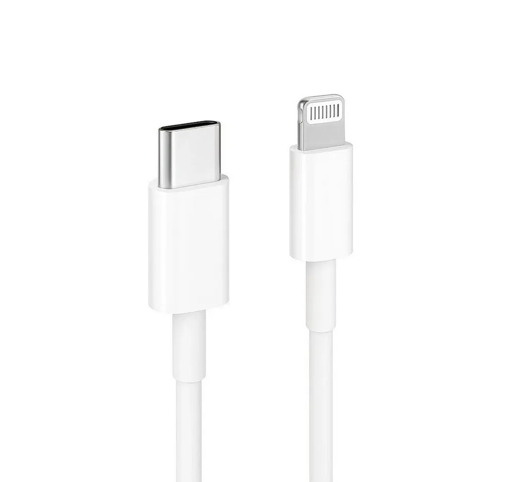 Futurea Ladekabel für iPhone Lightning Kabel Aufladekabel USB-C USB-Ladegerät (Lightning Kabel, USB-C Schnellladekabel, 1-tlg., Schnelles Laden für iPhone 8 11 12 13 14 XR X Pro Max Mini iPad, 1m (100cm), 2m (200cm)