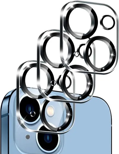 Futurea Schutzfolie 3er Kameraschutz Panzerglas für iPhone 17 16 15 14 13 12 Plus/Pro/Max, (3er Pack, 3-St., 3 Panzergläser), iPhone Schutzfolie, Panzerglas, Ultra-klar, Anti-Fingerabdrücke