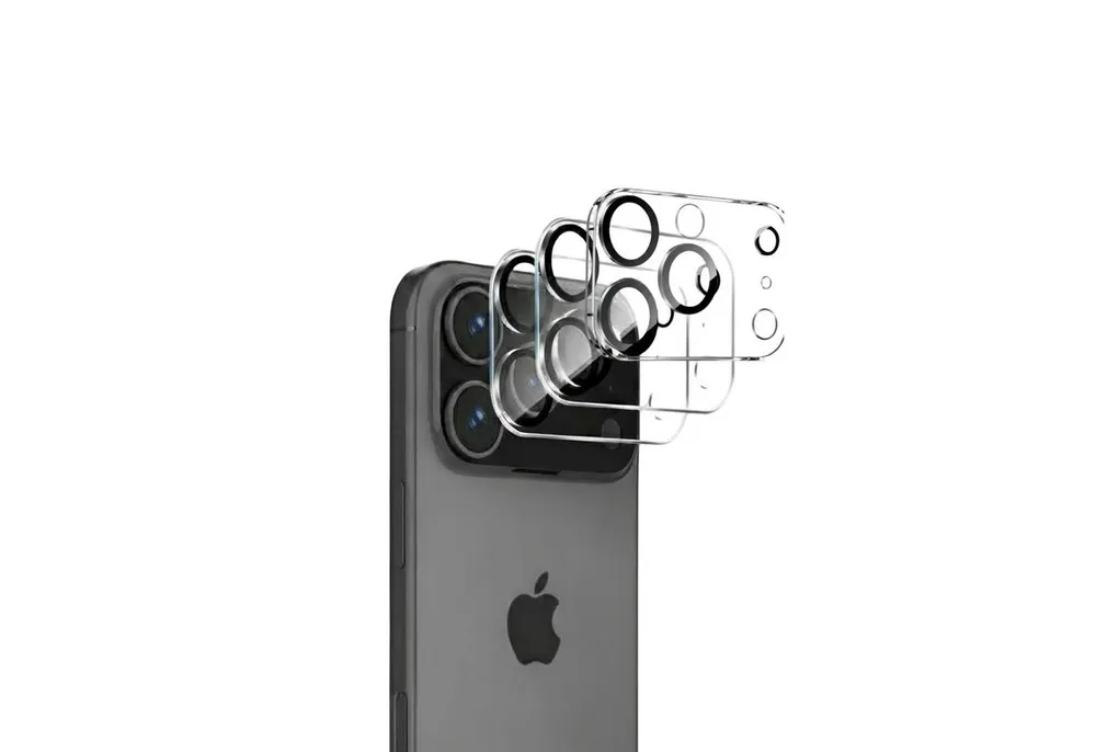 Futurea Schutzfolie iPhone 17 Kamera Schutzglas Schutzfolie 3er PACK, (3x PACK, inkl. Reinigungskit mit Mikrofasertuch), Perfekter Schutz für Apple iPhone 17, 17 Air, 17 Pro, 17 Pro Max