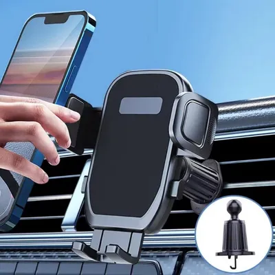 Futurea Smartphone-Halterung Kfz Auto Handyhalter mit 360° Funktion universelle Handy, (bis 7,00 Zoll, 1-tlg., 2-tlg, Lüfter, Autolüfterbefestigung, Kfz-Halterung)