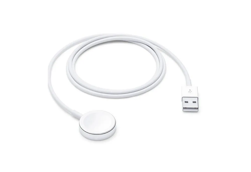 Futurea USB-A Ladekabel für Apple Watch Series 10/9/8/7/6 USB-Ladegerät (1-tlg., mit Überspannungsschutz, 100cm, Fast Charging, magnetisch)