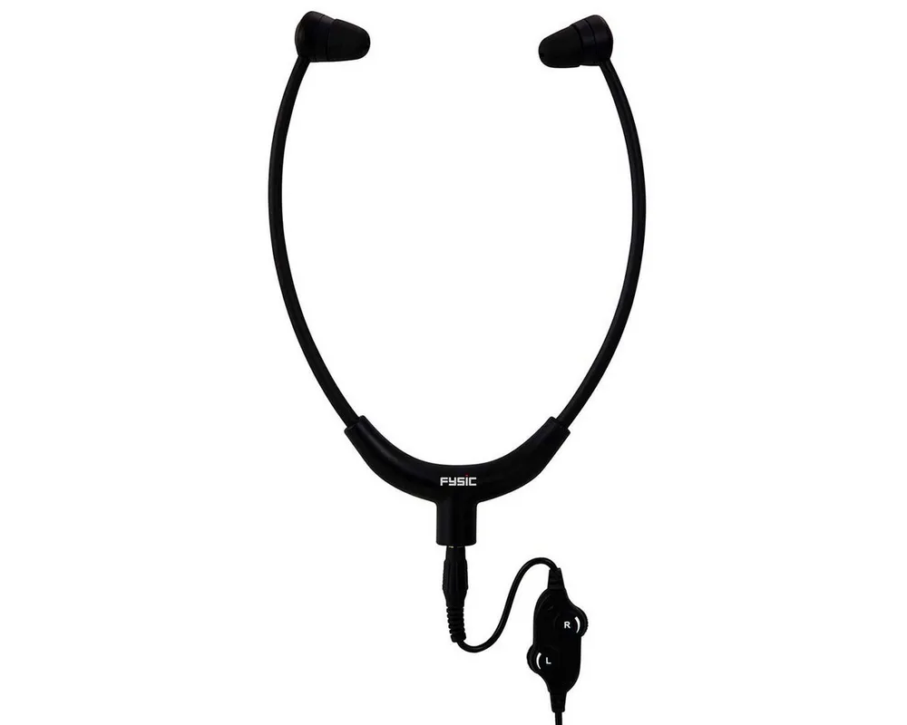 Fysic FH-12 In-Ear-Kopfhörer (Separater Lautstärkeregler, flexible Nutzung, angenehmer Tragekomfort, Separater Lautstärkeregler, flexible Nutzung, angenehmer Tragekomfort)