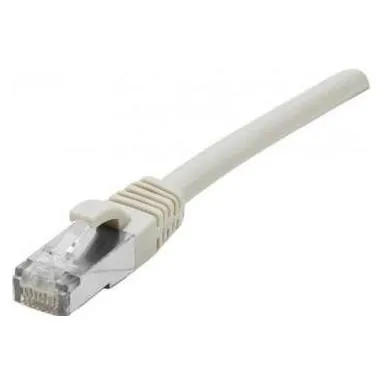 Générique Cat6 RJ45 Patch cable F/UTP PVC ecofriendly grey - 0.5m