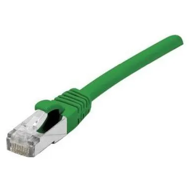 Générique Cat6 RJ45 Patch cable F/UTP PVC ecofriendly green - 5m