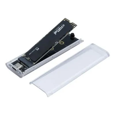 Générique SSD M.2 NVMe/NGFF USB-C 10G Transparent Enclosure