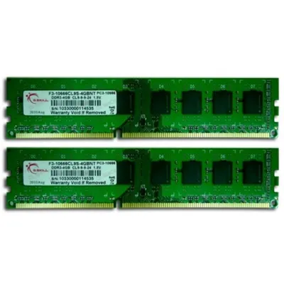 Memoria RAM G.Skill F3-10600CL9D-8GBNT 8GB 2x4GB DDR3 1333MHz CL9 Kit DIMM 240-polig