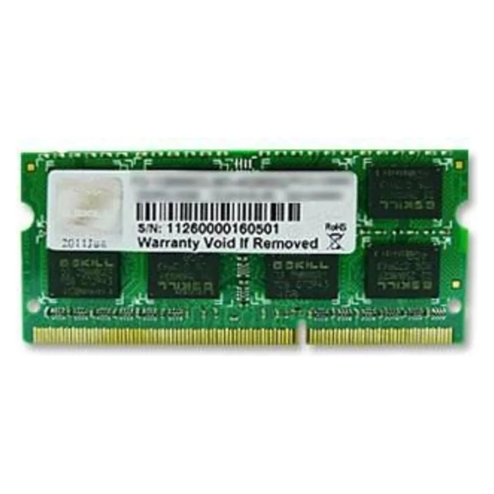 Memoria RAM G.Skill F3-12800CL11S-4GBSQ 4GB 1x4GB DDR3 1600MHz CL11 SO-DIMM