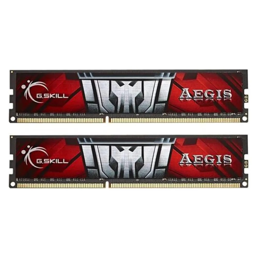 Memoria RAM G.Skill F3-1600C11D-8GIS 8GB 2x4GB DDR3 1600MHz CL11 Kit DIMM No-RGB Kühler