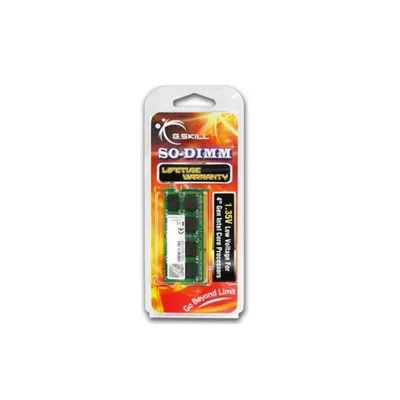 Memoria RAM G.Skill F3-1600C11S-8GSL 8GB 1x8GB DDR3 1600MHz CL11 SO-DIMM 204-Pin Unbuffered