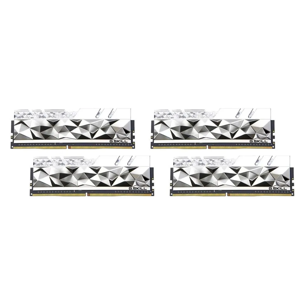 Arbeitsspeicher RAM G.Skill Trident Z Royal 64GB 4x16GB DDR4 3600MHz CL16 RGB Silber Intel XMP