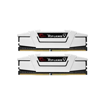 Memoria RAM G.Skill Ripjaws V F4-3600C18D-32GVW 32GB 2x16GB DDR4 3600MHz CL18 Intel XMP Weiß