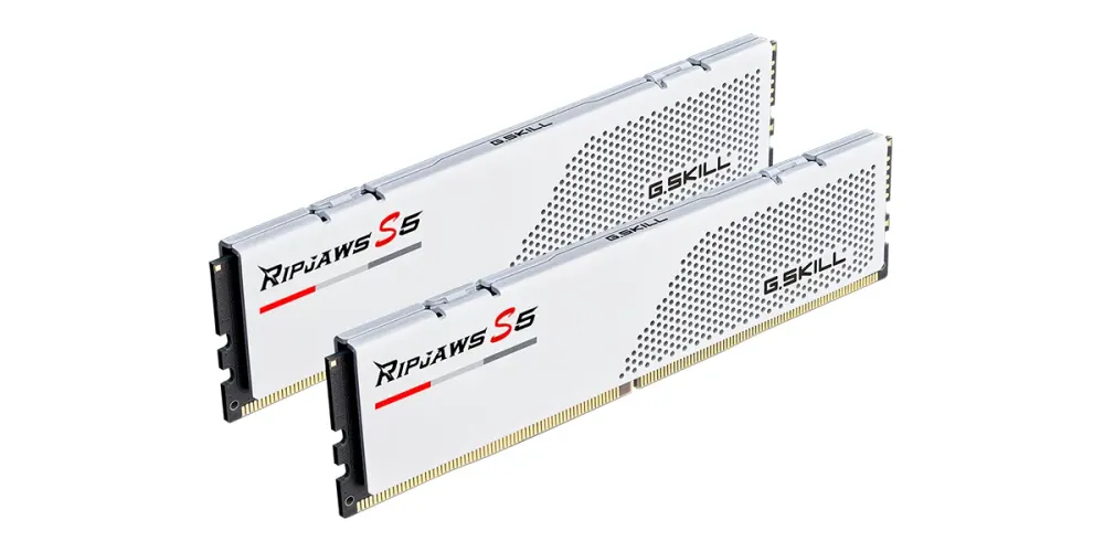 32GB DDR5-5600 G.Skill Ripjaws S5 weiß CL36-36-36-89 (2x 16GB UDIMM)