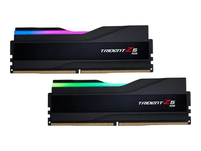 32GB DDR5-5600 G.Skill Trident Z5 RGB schwarz CL40 (2x 16GB) (Intel XMP)