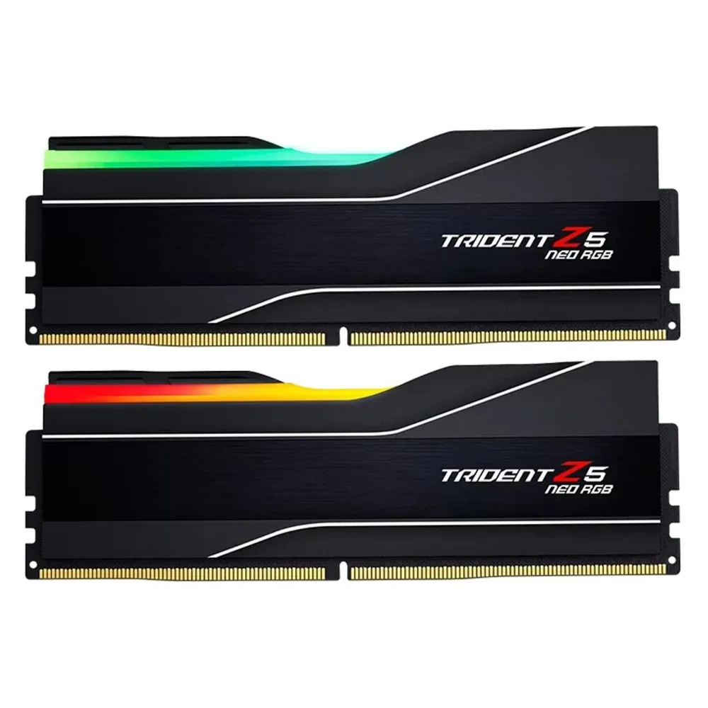 Memoria RAM G.Skill Trident Z5 Neo RGB F5-6000J2636H32GX2-TZ5NR 64GB 2x32GB DDR5 6000MHz CL26 AMD EXPO RGB