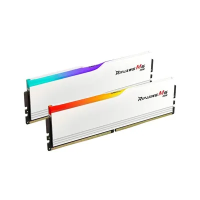 Memoria RAM G.Skill Ripjaws M5 RGB F5-6000J2836G16GX2-RM5RW 32GB 2x16GB DDR5 6000MHz CL28 Weiß RGB Intel XMP