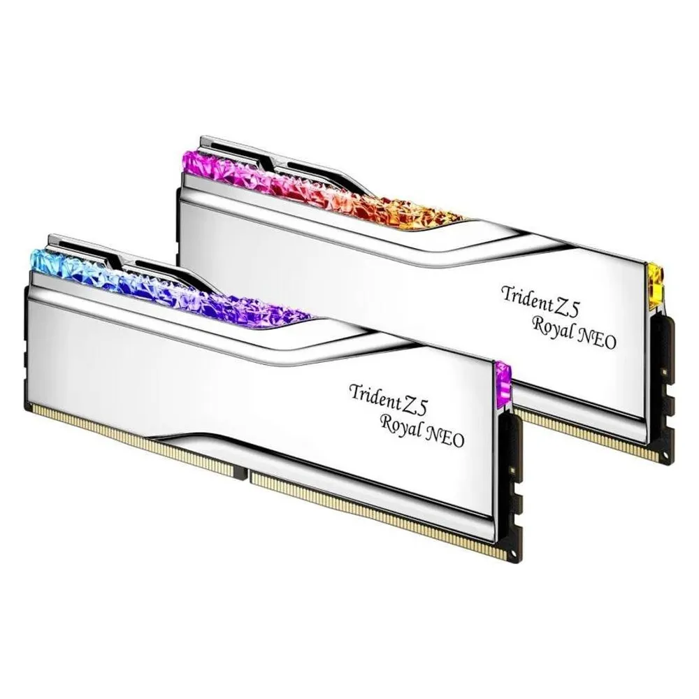 Memoria RAM G.Skill Trident Z5 Neo RGB F5-6000J2836G16GX2-TR5NS 32GB 2x16GB DDR5 6000MHz CL28 AMD EXPO RGB