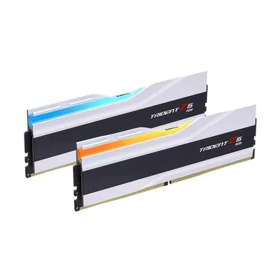 Memoria RAM G.Skill Trident Z5 RGB F5-6000J2836G16GX2-TZ5RW 32GB 2x16GB DDR5 6000MHz CL28 XMP Silber