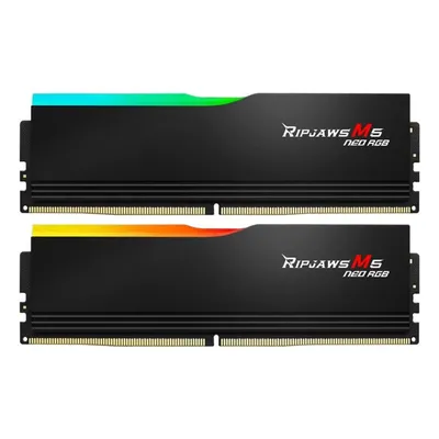Memoria RAM G.Skill Ripjaws M5 RGB F5-6000J2836G32GX2-RM5NRK 64GB 2x32GB DDR5 6000MHz CL28 AMD EXPO RGB