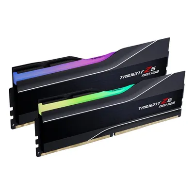 Arbeitsspeicher RAM G.Skill Trident Z5 Neo RGB 32GB 2x16GB DDR5 6000MHz CL30 AMD EXPO Schwarz