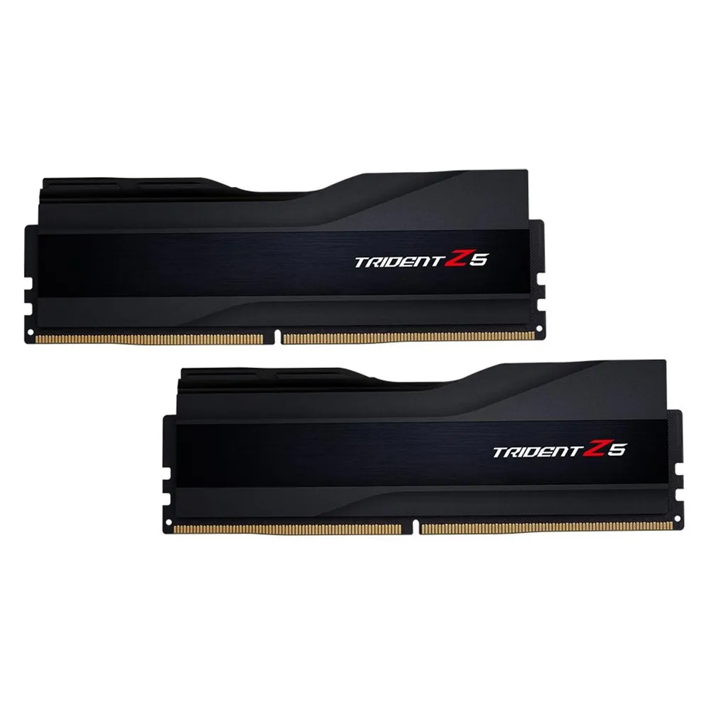 Memoria RAM G.Skill Trident Z F5-6000J3040G32GX2-TZ5K 64GB 2x32GB DDR5 6000MHz CL30 Dual Kit XMP Schwarz