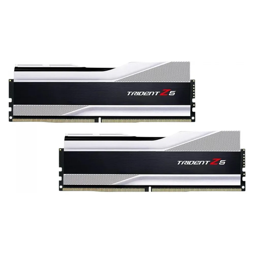 Arbeitsspeicher RAM G.Skill Trident Z5 64GB 2x32GB DDR5 6000MHz CL32 Heatsink Dual-Channel Silber