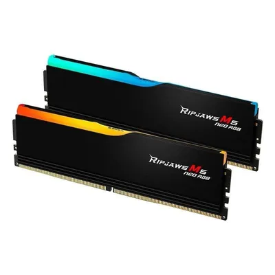 Memoria RAM G.Skill Ripjaws M5 RGB F5-6000J3636F16GX2-RM5NRK 32GB 2x16GB DDR5 6000MHz CL36 AMD EXPO RGB Schwarz