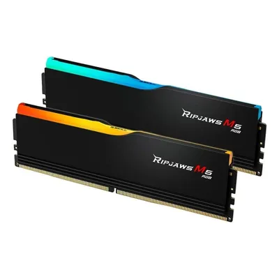 Memoria RAM G.Skill Ripjaws M5 RGB F5-6000J3636F16GX2-RM5RK 32GB 2x16GB DDR5 6000MHz CL36 RGB Intel XMP Schwarz