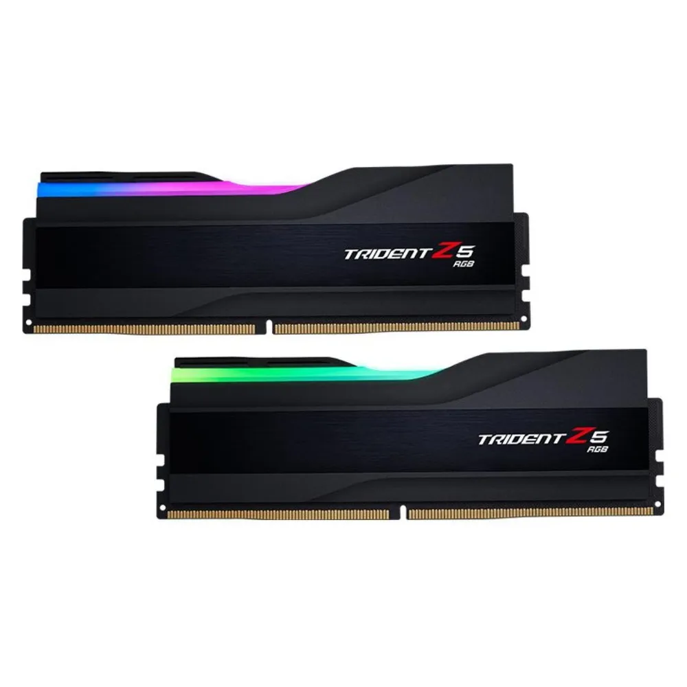 Arbeitsspeicher RAM G.Skill Trident Z5 RGB 48GB 2x24GB DDR5 6000MHz CL40 Dual-Channel RGB Schwarz