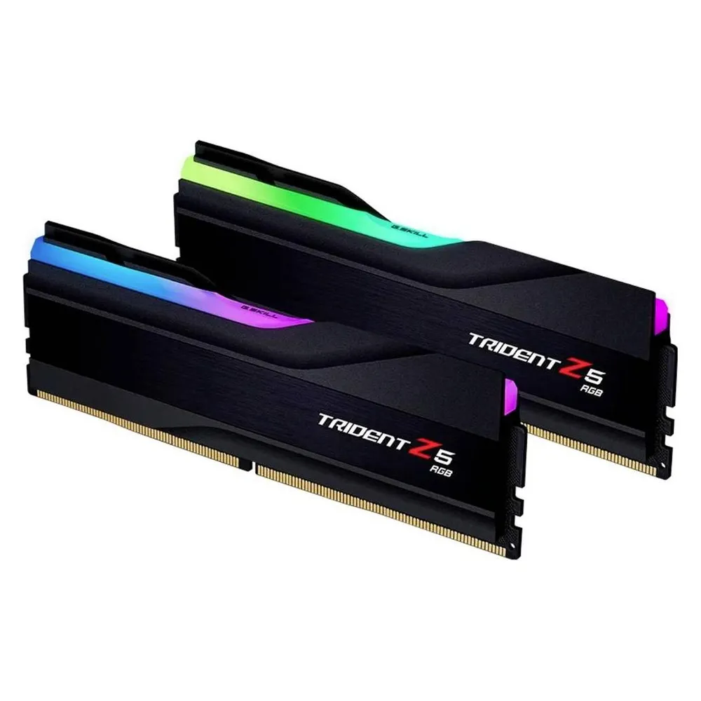 Arbeitsspeicher RAM G.Skill Trident Z5 RGB 32GB 2x16GB DDR5 6400MHz CL30 Schwarz