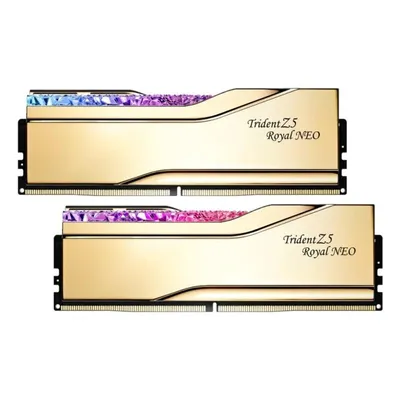 Arbeitsspeicher RAM G.Skill Trident Z5 Royal Neo 32GB 2x16GB DDR5 8000MHz CL38 AMD EXPO RGB gold