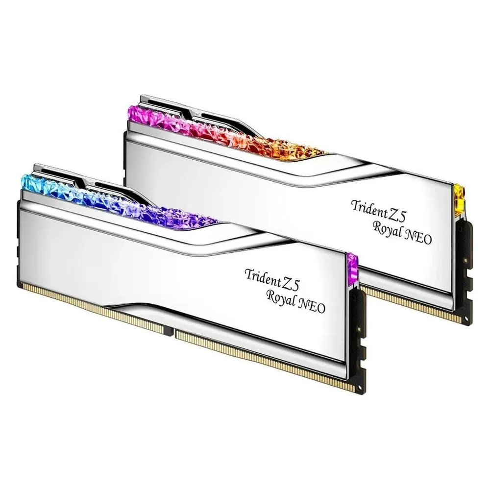 Memoria RAM G.Skill Trident Z5 Neo RGB F5-8000J3848H16GX2-TR5NS 32GB 2x16GB DDR5 8000MHz CL38 RGB XMP 3.0 EXPO