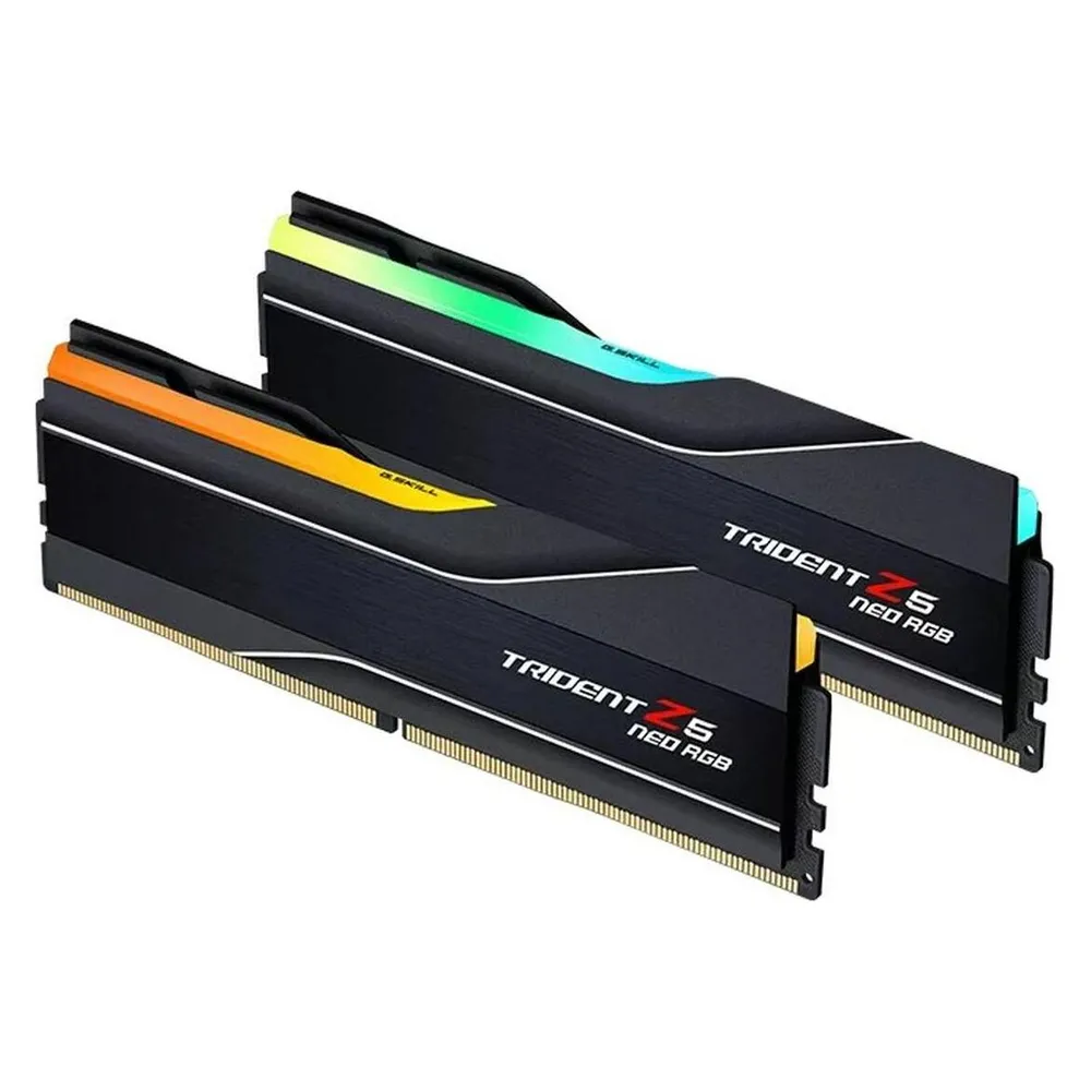 Memoria RAM G.Skill Trident Z5 RGB F5-8000J4048G24GX2-TZ5NR 48GB 2x24GB DDR5 8000MHz CL40 Dual Channel Intel XMP AMD EXPO RGB Heatsink