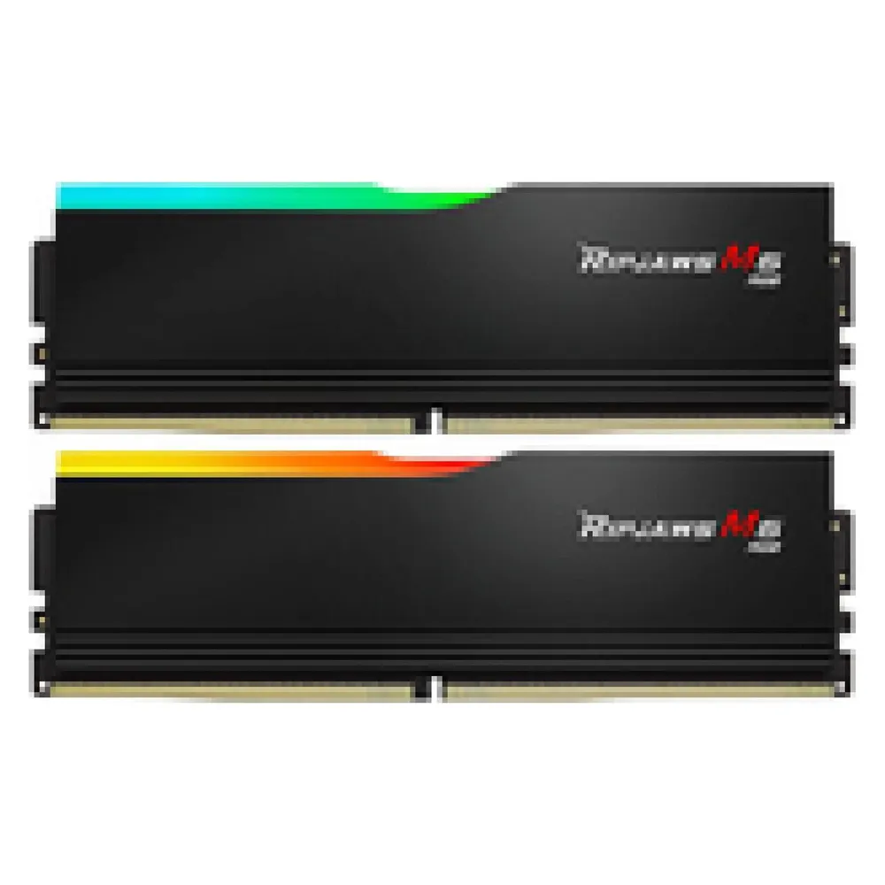 Memoria RAM G.Skill Ripjaws M5 RGB F5-6400J3239G16GX2-RM5RK 32GB 2x16GB DDR5 6400MHz CL32 Intel XMP RGB Multicolor