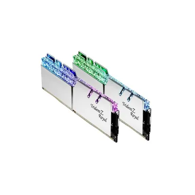 Memoria RAM G.Skill Trident Z Royal F4-3600C18D-32GTRS 32GB 2x16GB DDR4 3600MHz CL18 RGB XMP Silber