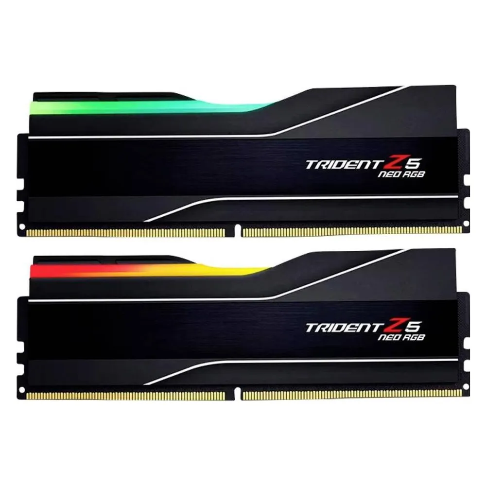 Memoria RAM G.Skill Trident Z5 Neo RGB F5-8000J3848H16GX2-TZ5NR 32GB 2x16GB DDR5 8000MHz CL38 AMD EXPO RGB Multicolor